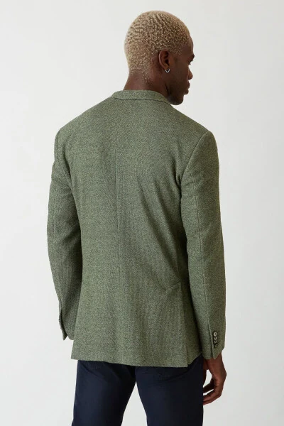 Men's Haki Jacket - BISSE (1)