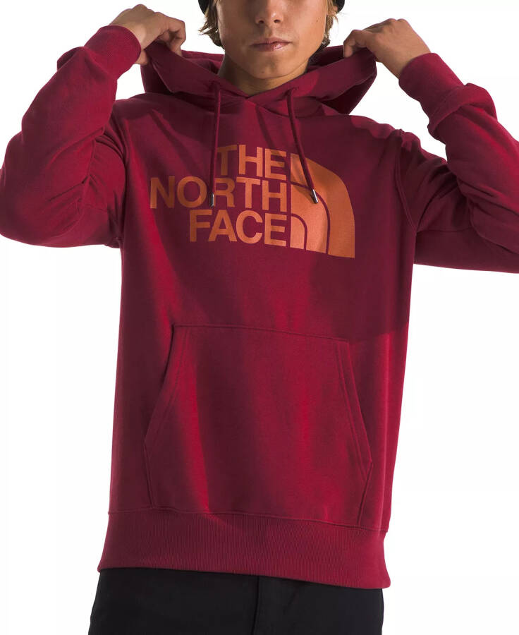 Men's Half Dome Logo Hoodie Beetroot - 1