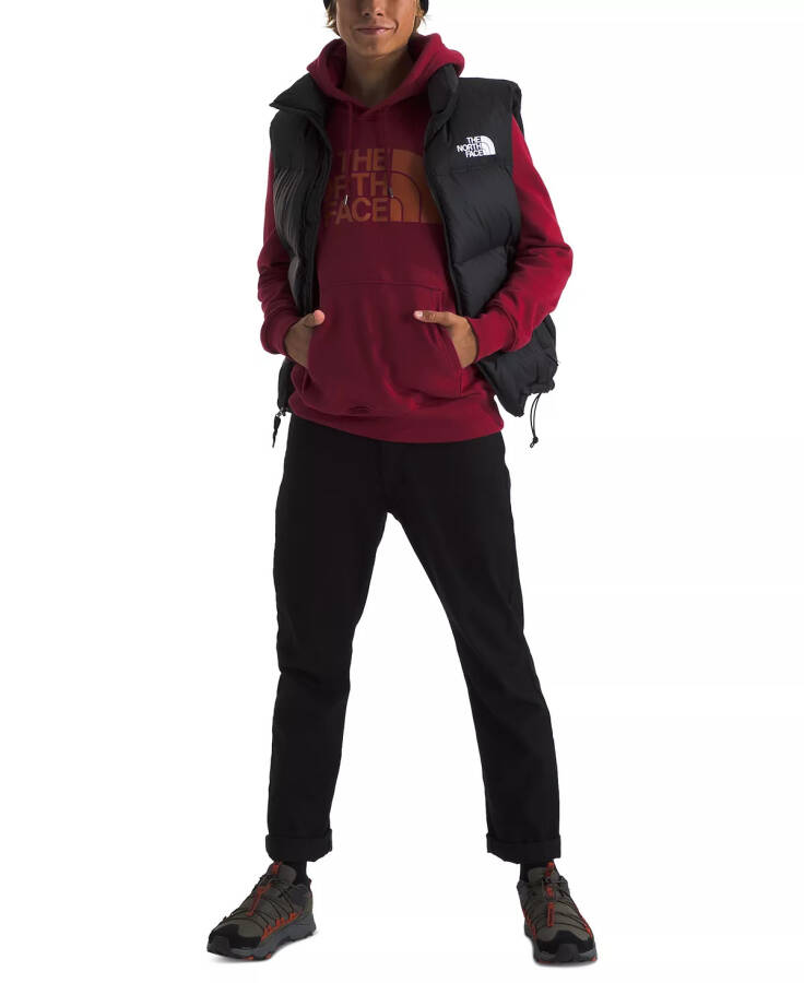 Men's Half Dome Logo Hoodie Beetroot - 2