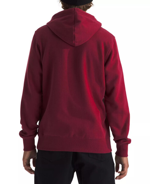 Men's Half Dome Logo Hoodie Beetroot - 3