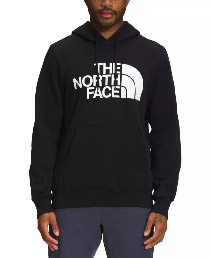 Men's Half Dome Logo Hoodie Tnf White/summit Gold - 4