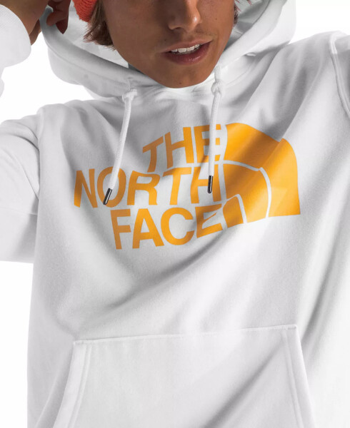 Men's Half Dome Logo Hoodie Tnf White/summit Gold - 2