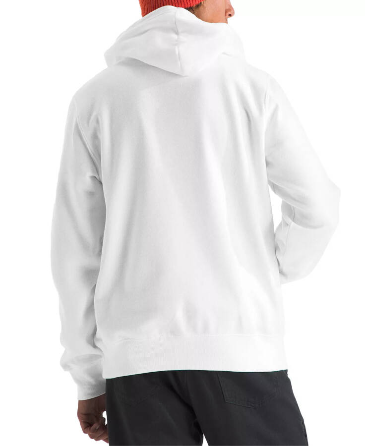 Men's Half Dome Logo Hoodie Tnf White/summit Gold - 3