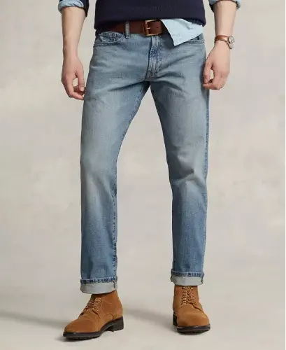 Men's Hampton Relaxed Straight Jeans-Dixon 