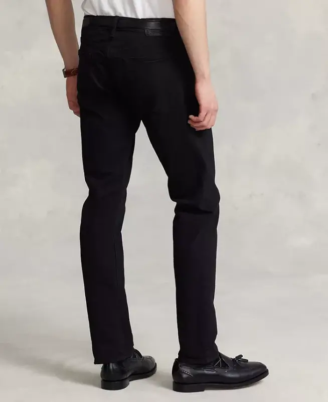 Men's Hampton Relaxed Straight Jeans-Hudson Black - 3