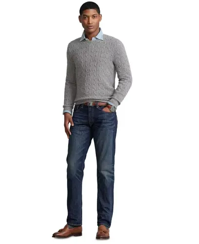 Men's Hampton Relaxed Straight Jeans-Lightweight Morris Blue - POLO RALPH LAUREN (1)