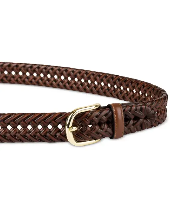 Men's Hand-Laced Braided Belt, Created for Modazone - 4