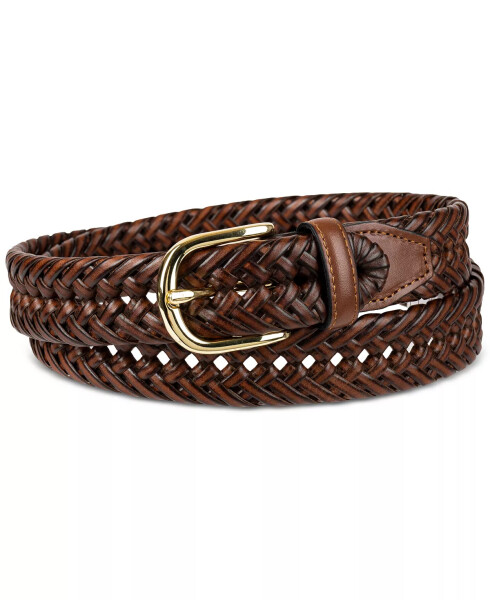 Men's Hand-Laced Braided Belt, Created for Modazone Tan - 9