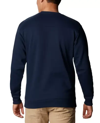 Men's Hart Mountain II Crew Sweatshirt-Collegiate Navy - 3