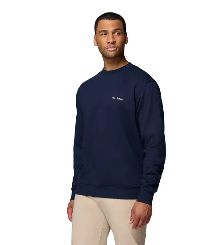 Men's Hart Mountain II Crew Sweatshirt-Collegiate Navy - 9