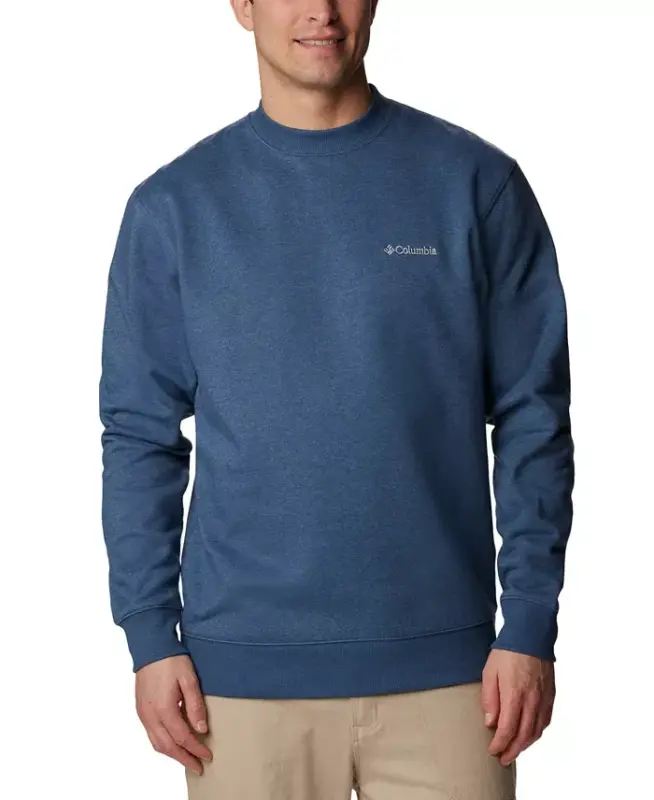Men's Hart Mountain II Crew Sweatshirt - Dark Mountain H - COLUMBIA