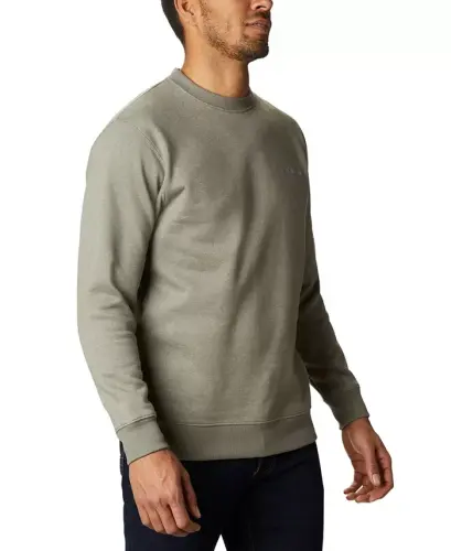Men's Hart Mountain II Crew Sweatshirt - Stone Green Heather - COLUMBIA (1)