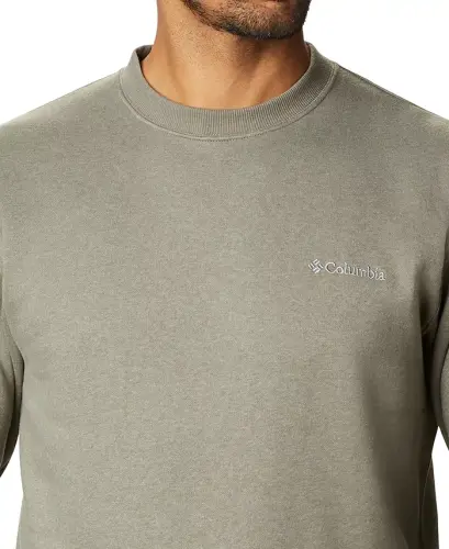 Men's Hart Mountain II Crew Sweatshirt - Stone Green Heather - 4