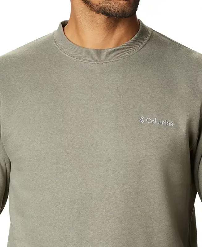Men's Hart Mountain II Crew Sweatshirt - Stone Green Heather - 4