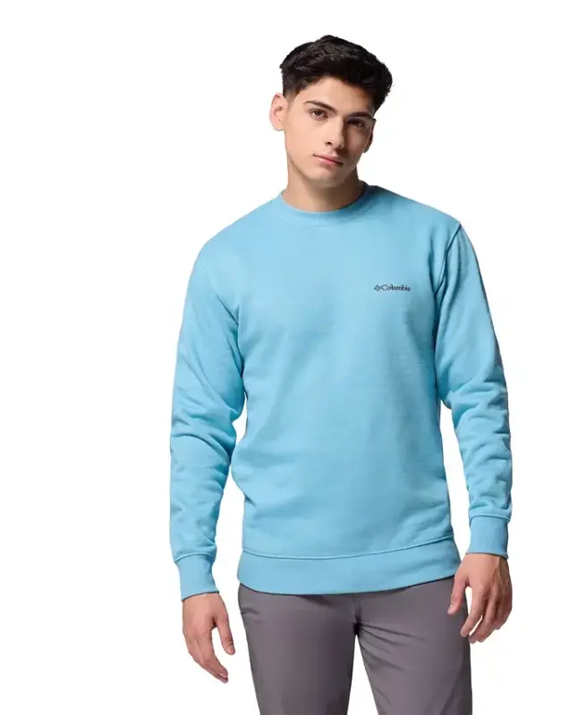Men's Hart Mountain II Crew Sweatshirt - Vintage blue heather - 1