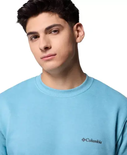 Men's Hart Mountain II Crew Sweatshirt - Vintage blue heather - 4