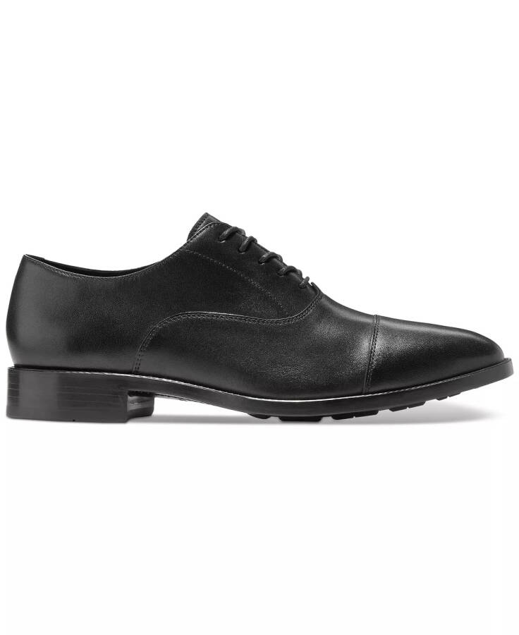 Men's Hawthorne Lace-Up Cap-Toe Oxford Dress Shoes Black - 2