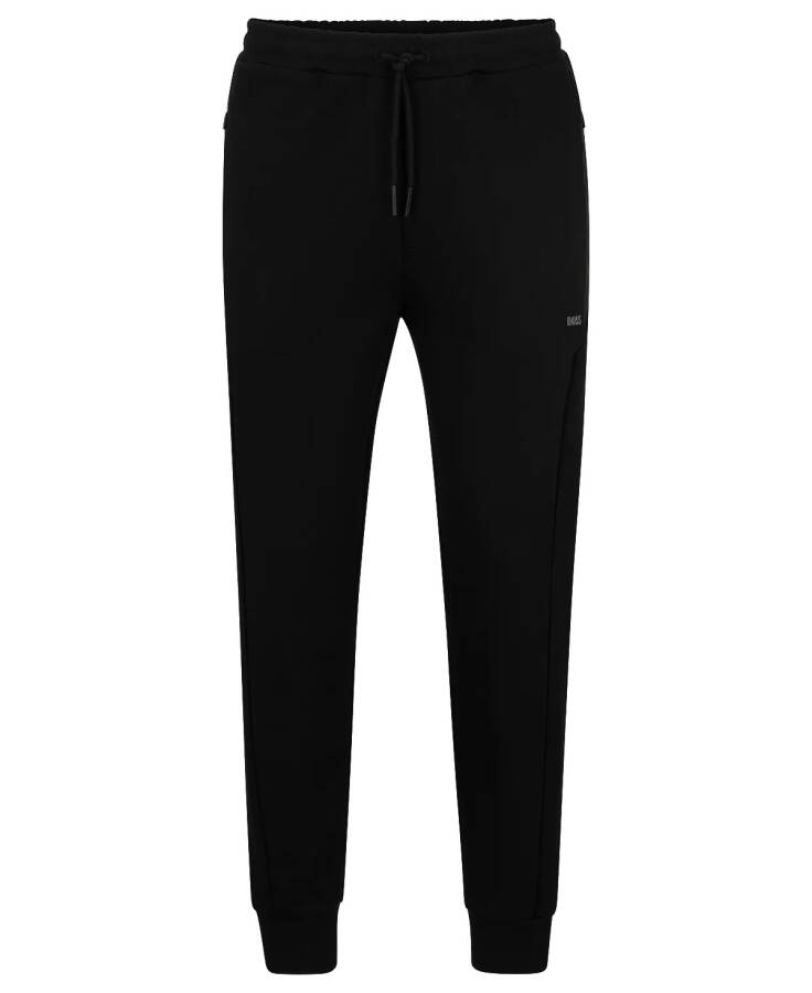 Men's HD Logo Print Tracksuit Bottoms Black - 3