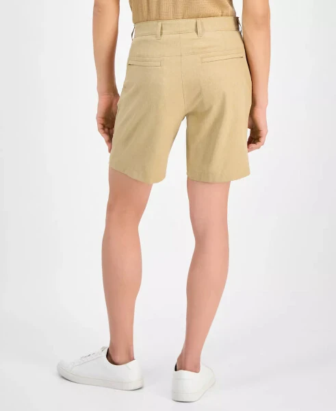 Men's Heather Smart Shorts, Exclusively at Modazone - ALFANI (1)