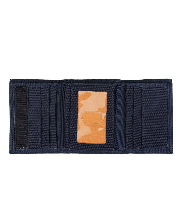 Men's Heavy Duty Fabric Trifold Wallet Navy - 2