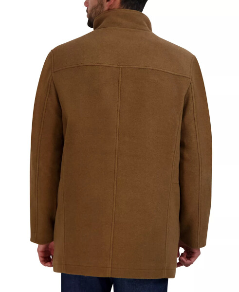 Men's Heavy Plush Car Coat Camel - 2