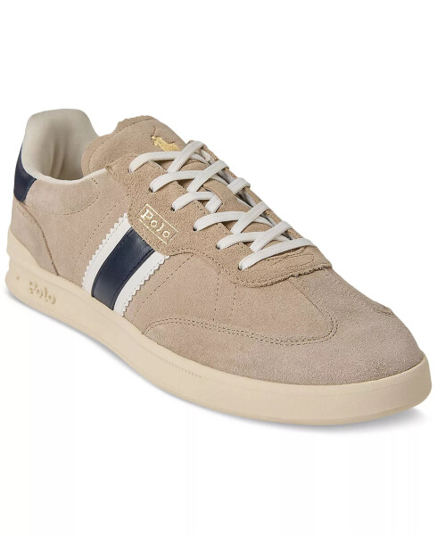 Men's Heritage Area Lace-Up Sneakers MILKSHAKE/NAVY/WHITE - 1