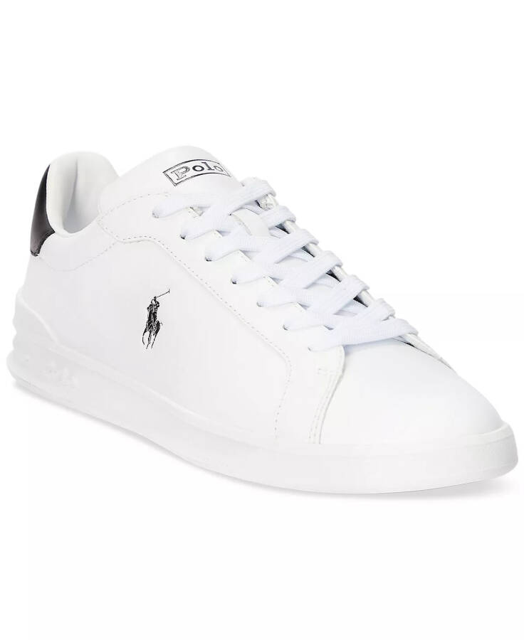 Men's Heritage Court II Leather Sneaker White/black Pp - 1