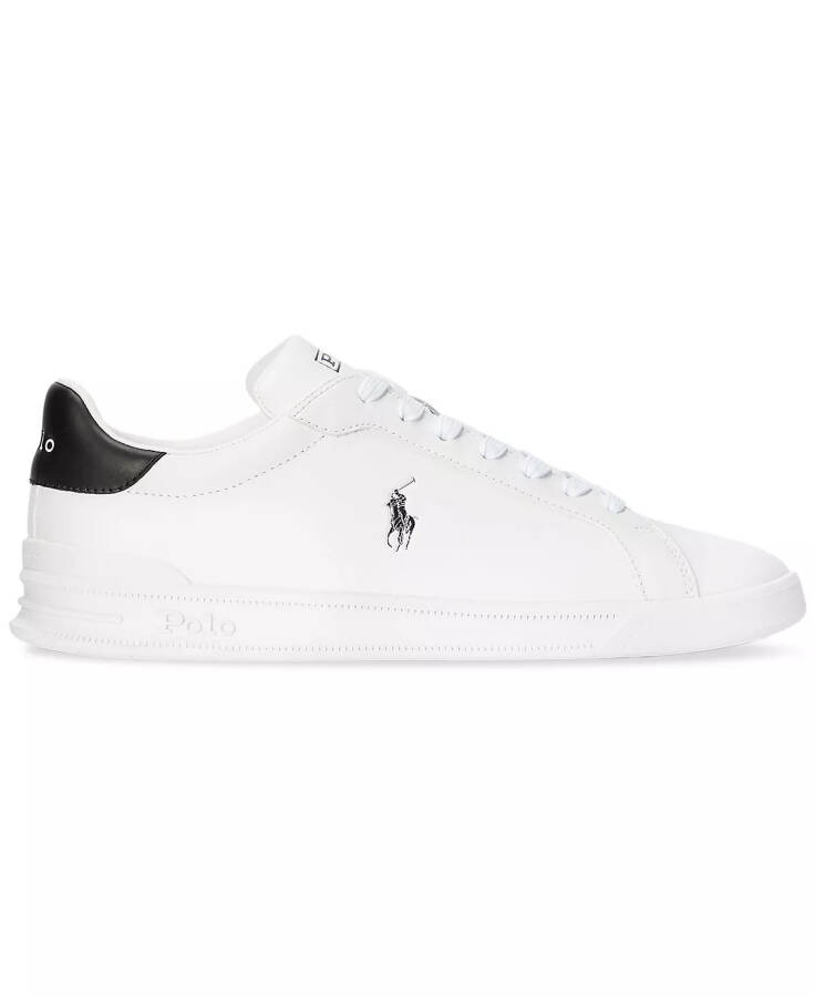 Men's Heritage Court II Leather Sneaker White/black Pp - 2