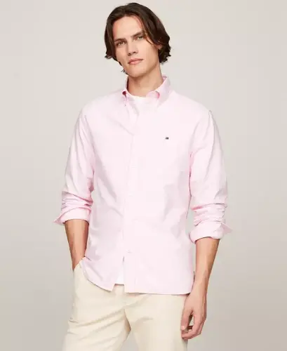 Men's Heritage Regular-Fit Oxford Shirt - Classic Pink - 1