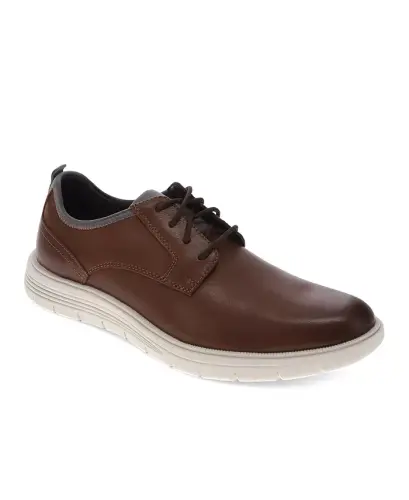 Men's Herron Oxford Shoes-Dark Tan - 1