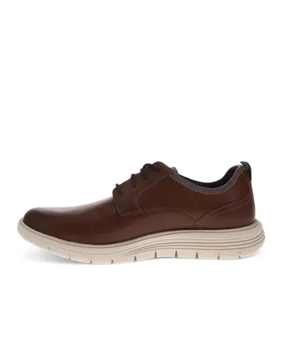 Men's Herron Oxford Shoes-Dark Tan - 6