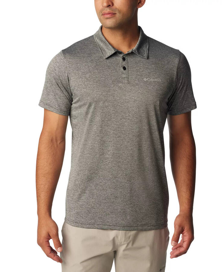 Men's Hike Polo Shirt Black Heather - 1