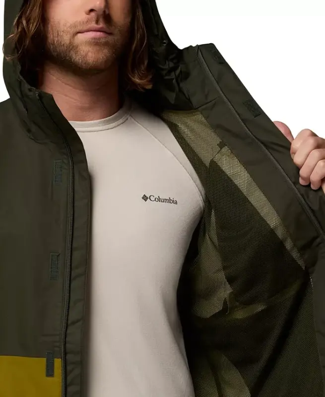 Men's Hikebound II Hooded Jacket - Greenscape/Mossy Green - 5