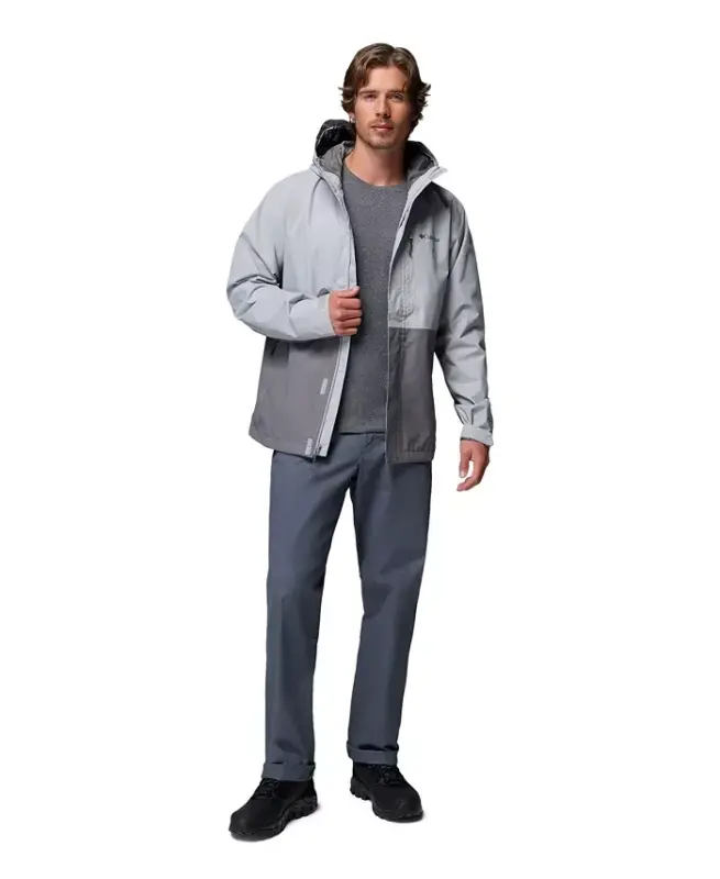 Men's Hikebound II Jacket-Columbia Grey, City Grey - 3
