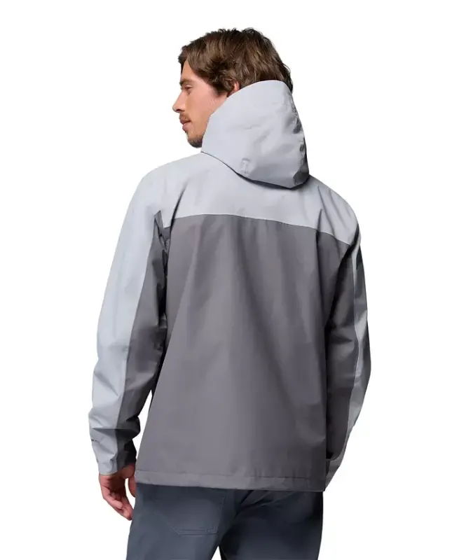 Men's Hikebound II Jacket-Columbia Grey, City Grey - 7