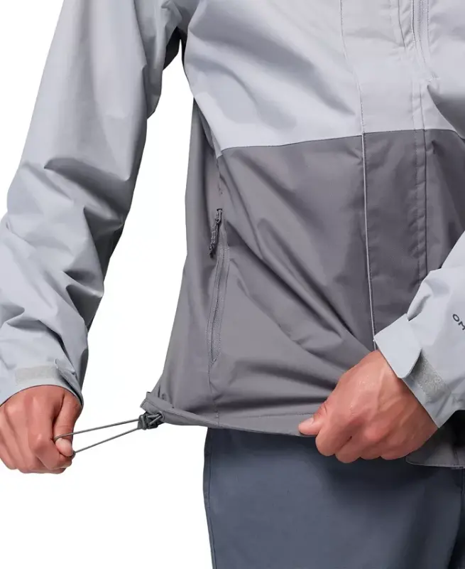 Men's Hikebound II Jacket-Columbia Grey, City Grey - 8