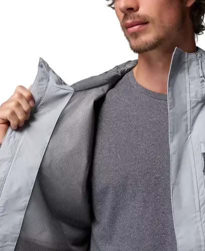 Men's Hikebound II Jacket-Columbia Grey, City Grey - 9
