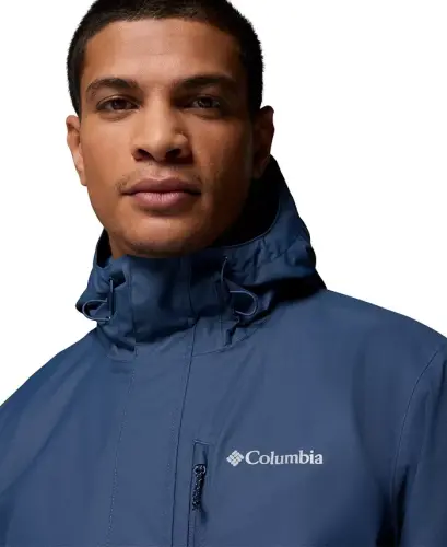 Men's Hikebound II Jacket - Dark Mountain, Ripple Blue - 7