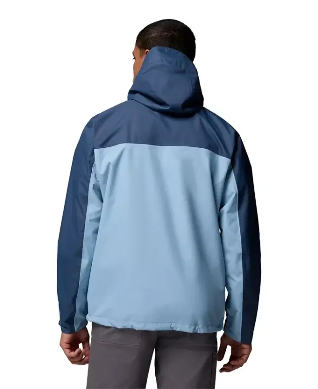 Men's Hikebound II Jacket - Dark Mountain/Ripple Blue - 2