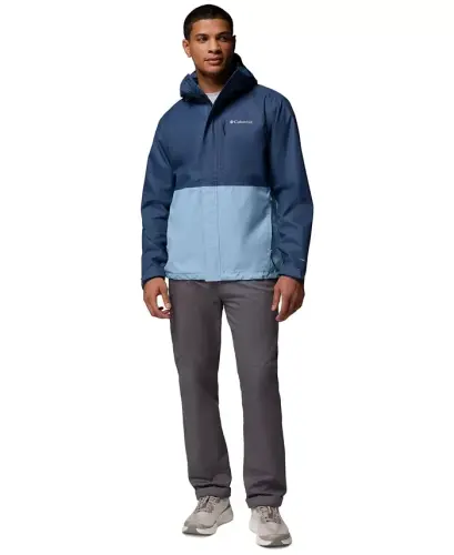 Men's Hikebound II Jacket - Dark Mountain/Ripple Blue - 3