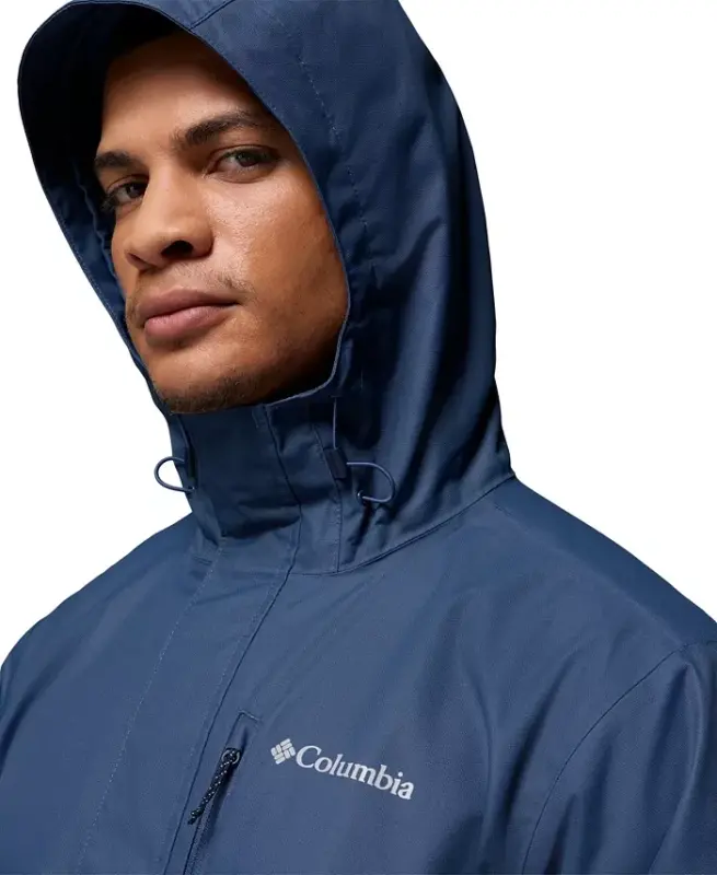 Men's Hikebound II Jacket - Dark Mountain/Ripple Blue - 8