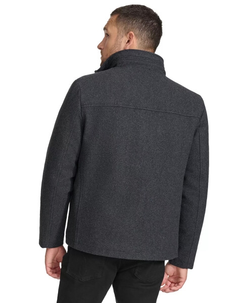 Men's Hipster Full-Zip Jacket with Zip-Out Hood-Dark Charcoal - CALVIN KLEIN (1)