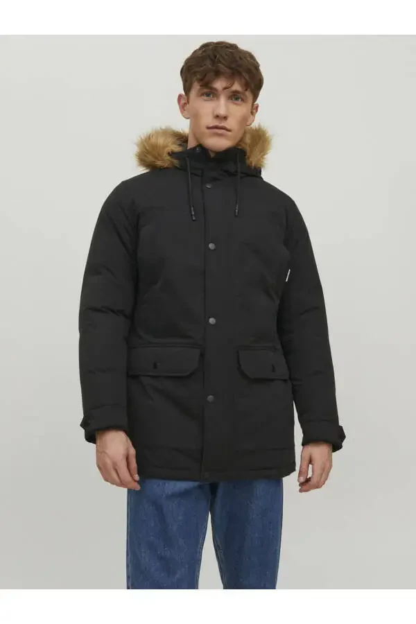Men's Hooded Coat - 2