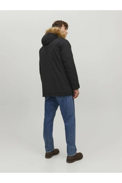 Men's Hooded Coat - 3