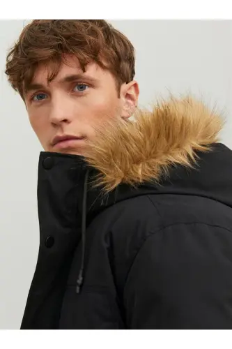 Men's Hooded Coat - JACK & JONES (1)