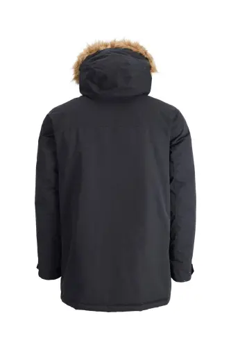 Men's Hooded Coat - 4