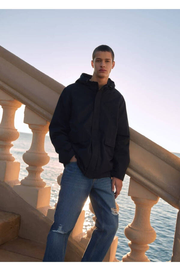 Men's Hooded Jacket - 7