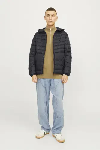 Men's Hooded Puffer Jacket - 12258441 - 4