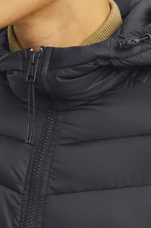 Men's Hooded Puffer Jacket - 12258441 - 6