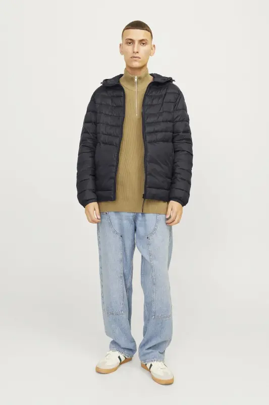 Men's Hooded Puffer Jacket - 12258441 - 4
